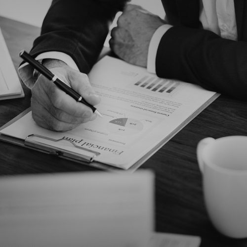 Business data analysis graph Business data analysis graph